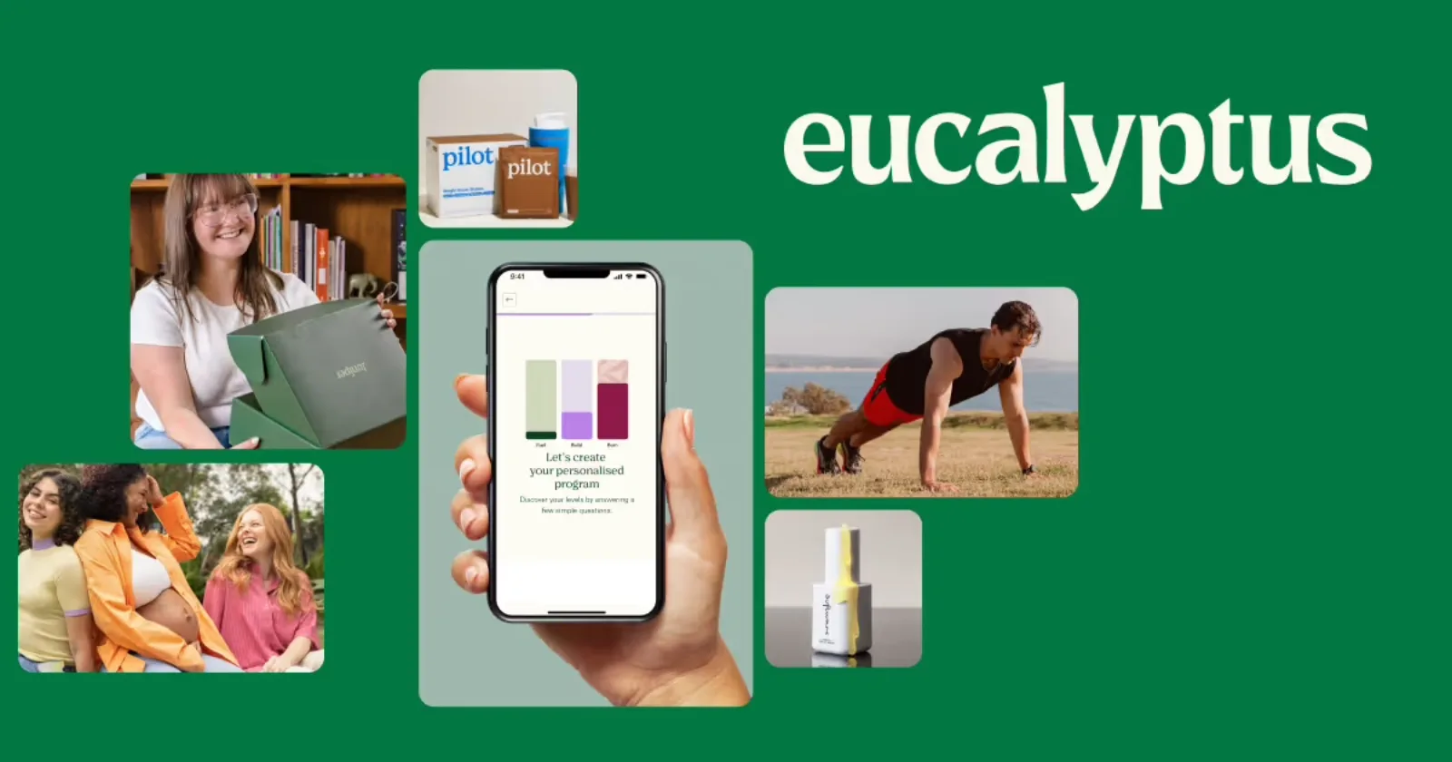 Eucalyptus brand imagery
