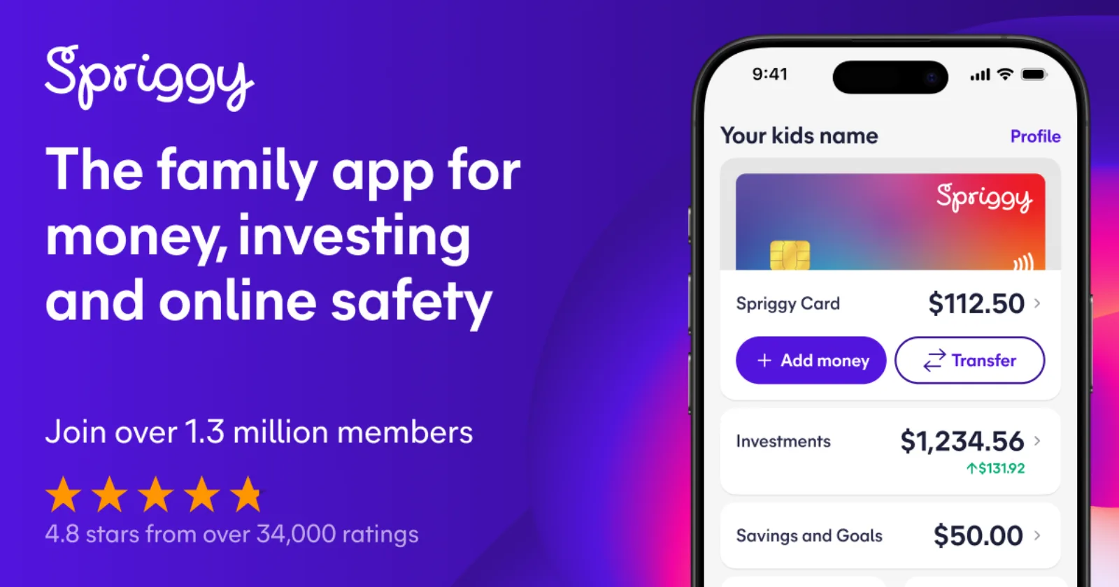 Spriggy brand imagery